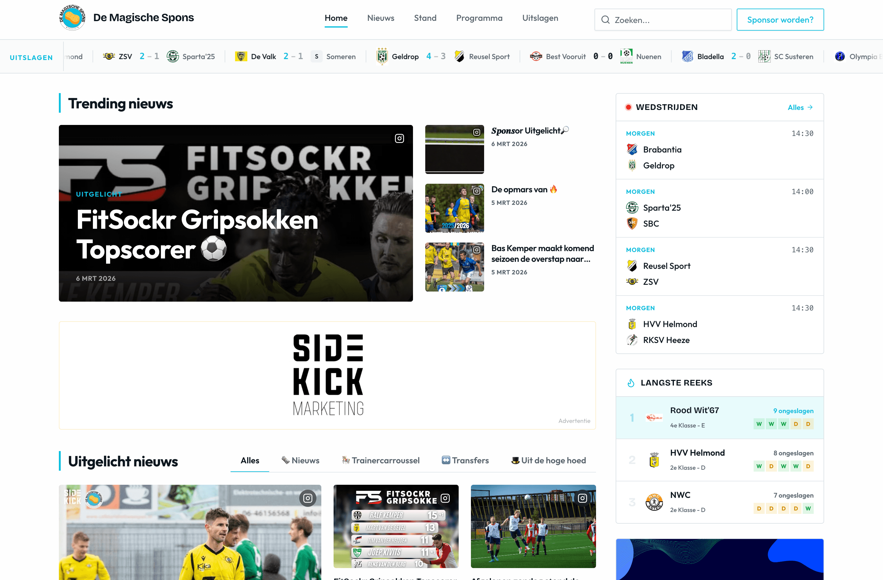 De Magische Spons - Web App